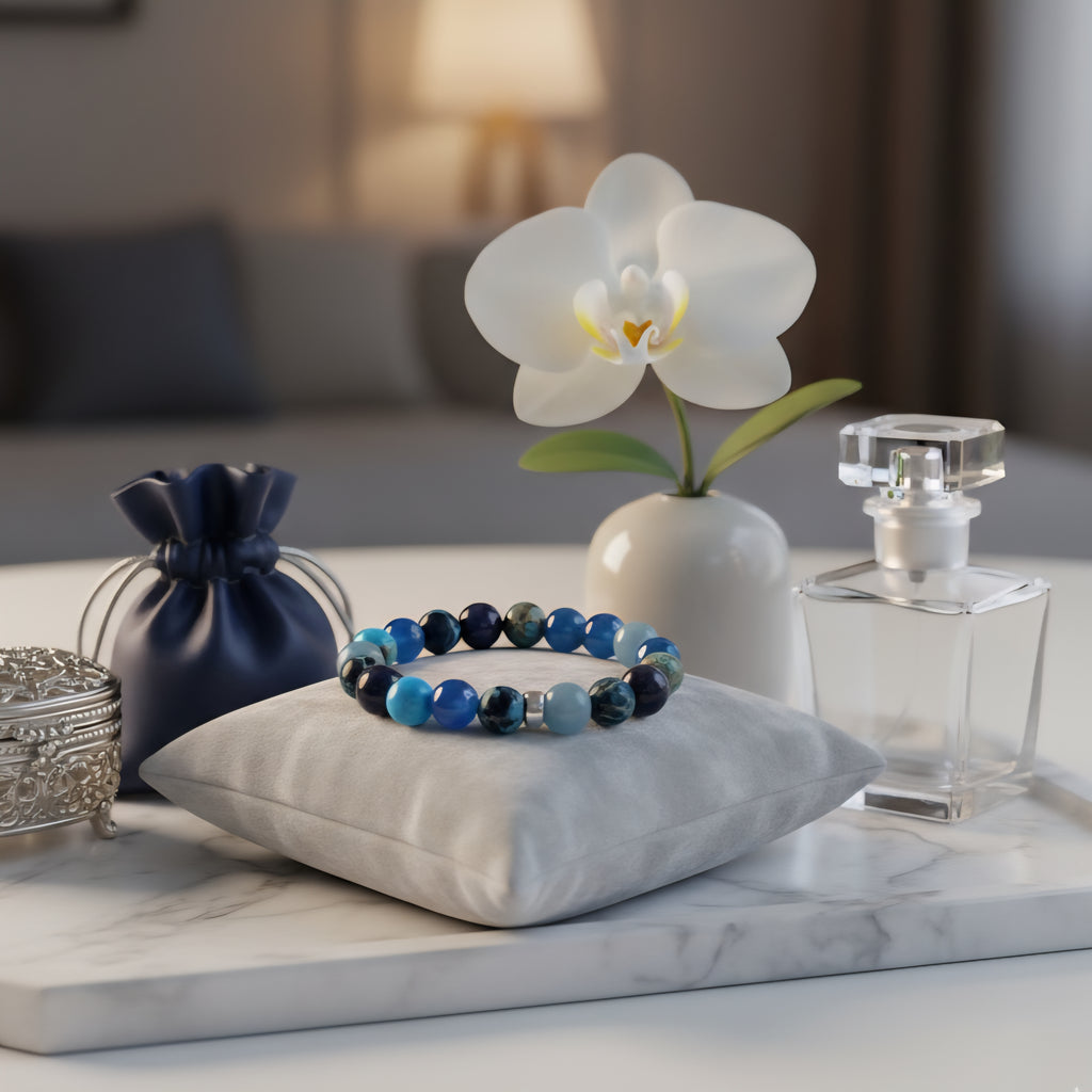 Armband Heide Heinzendorff Lapis mit Lapislazuli by DAVUTA Spirit Jewellery