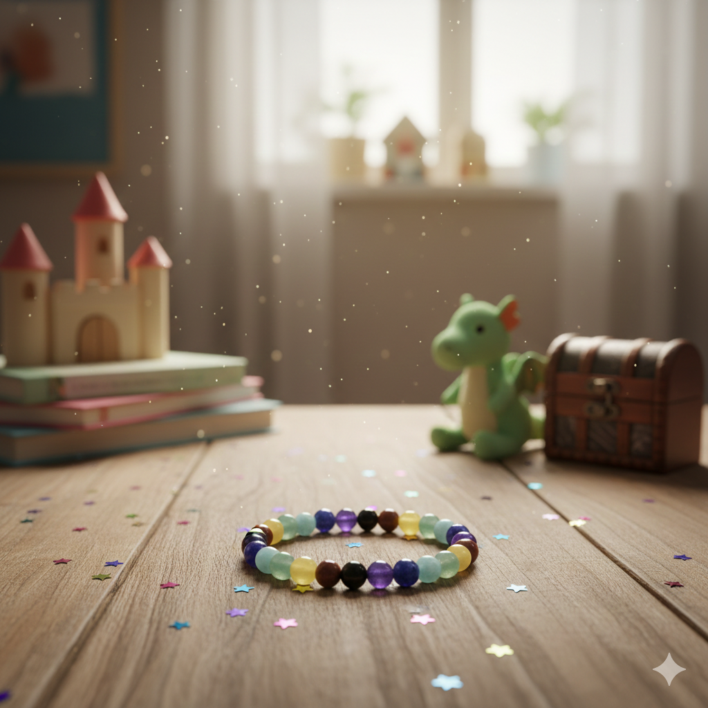 Kinderarmband mit Chakren DAVUTA Spirit Jewellery