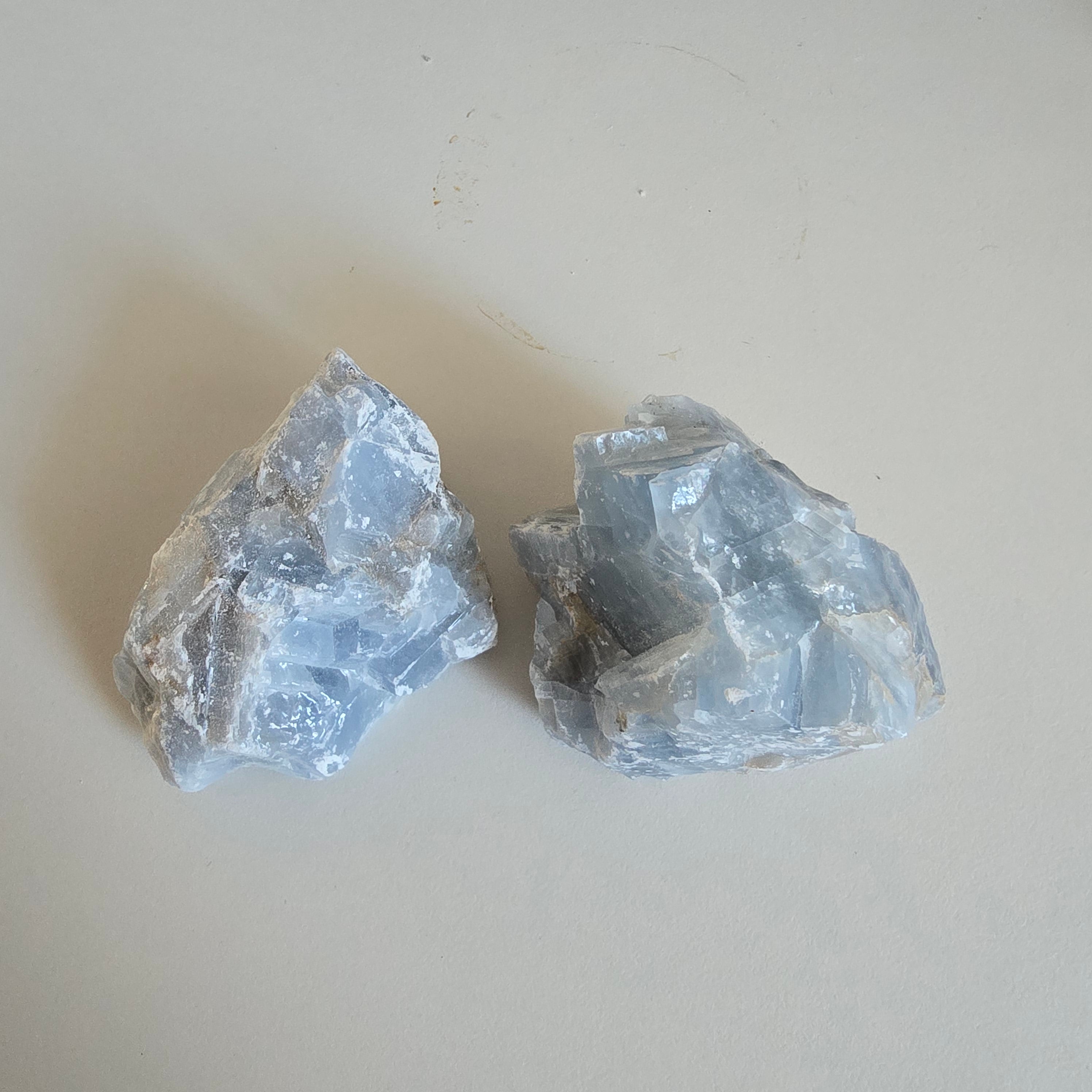 Blauer Calcit Set 5 Ansicht by DAVUTA