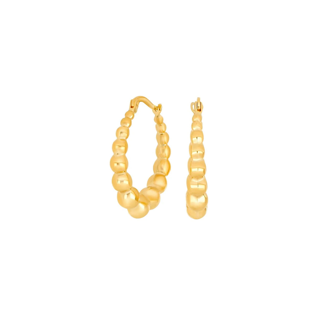 Damen Ohrring / Forma Aurea / 8 K Gold (333) / elegant