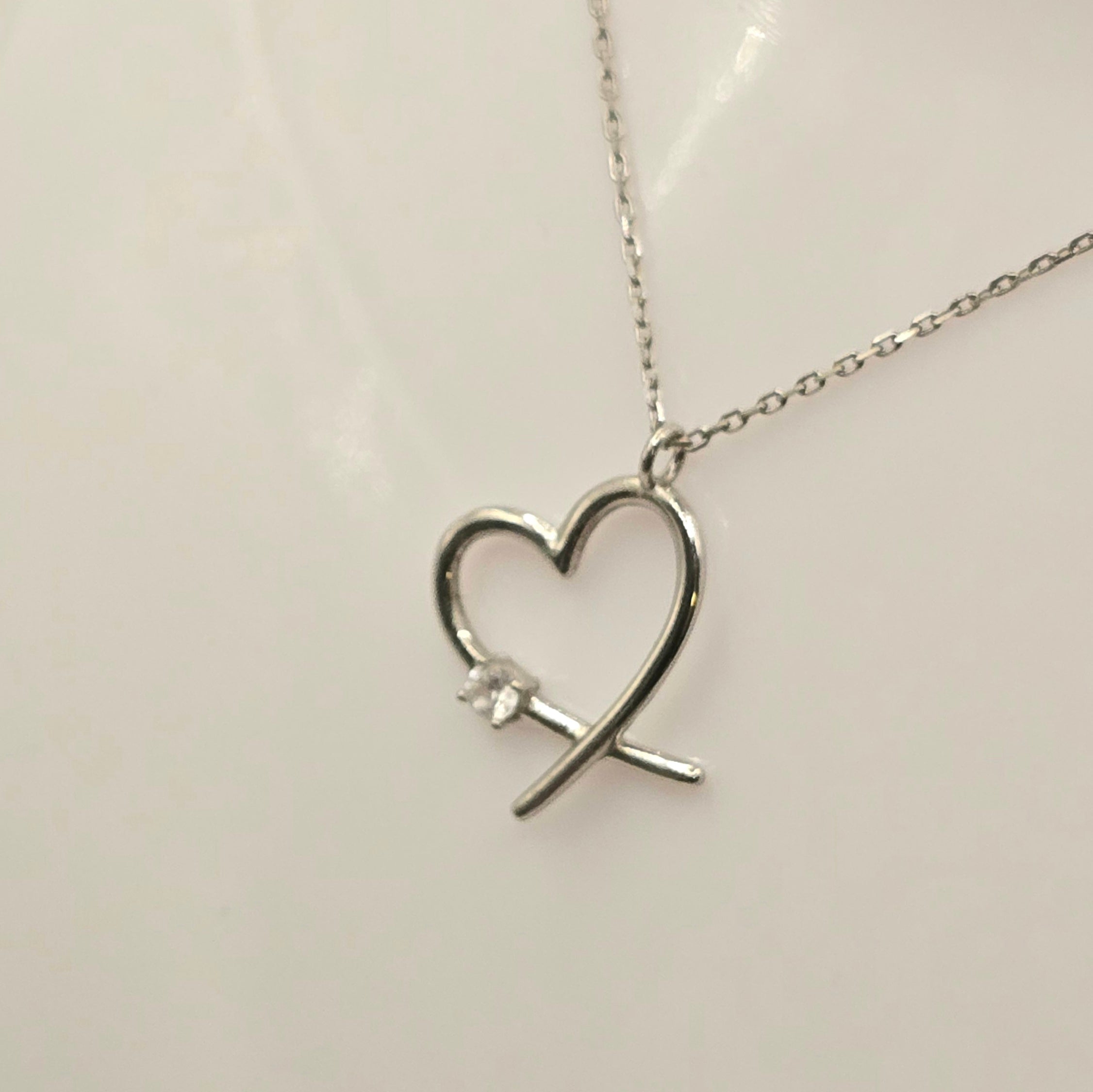 Damen Kette mit Anhänger - DAVUTA-Herz