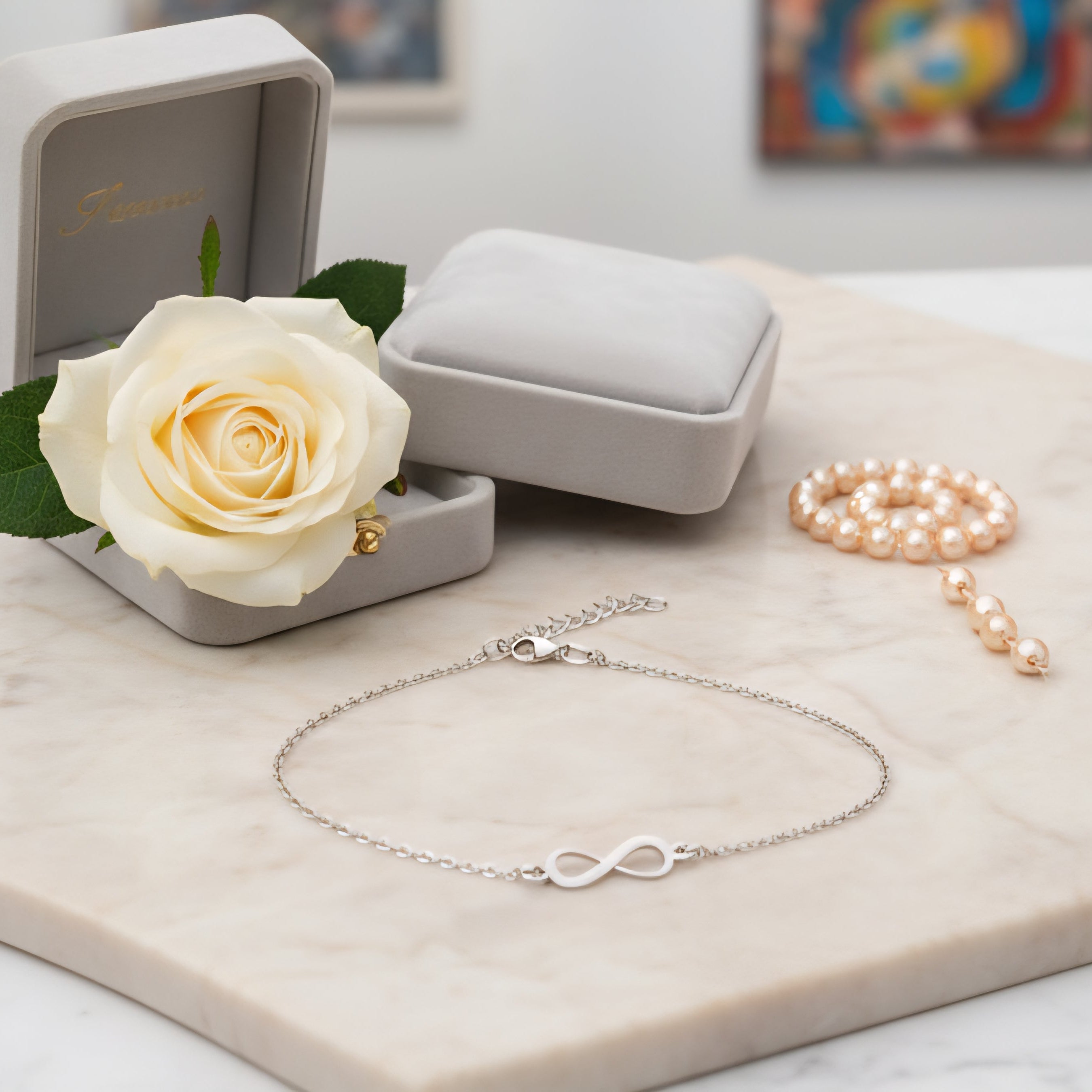 Damen Armband Infinty Silber Damen DAVUTA Spirit Jewellery