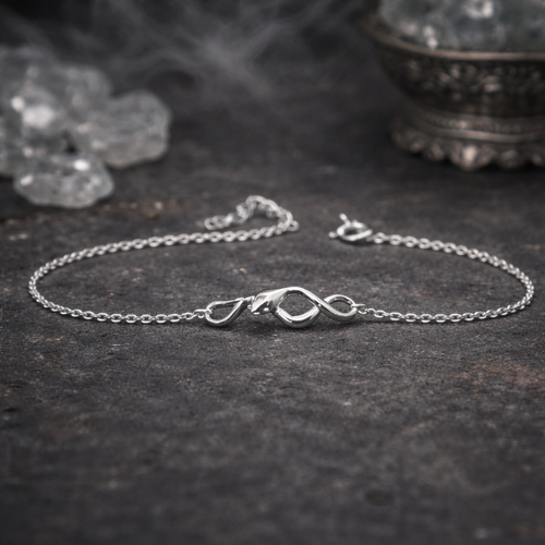 Damen Armband Silber Schlange by DAVUTA