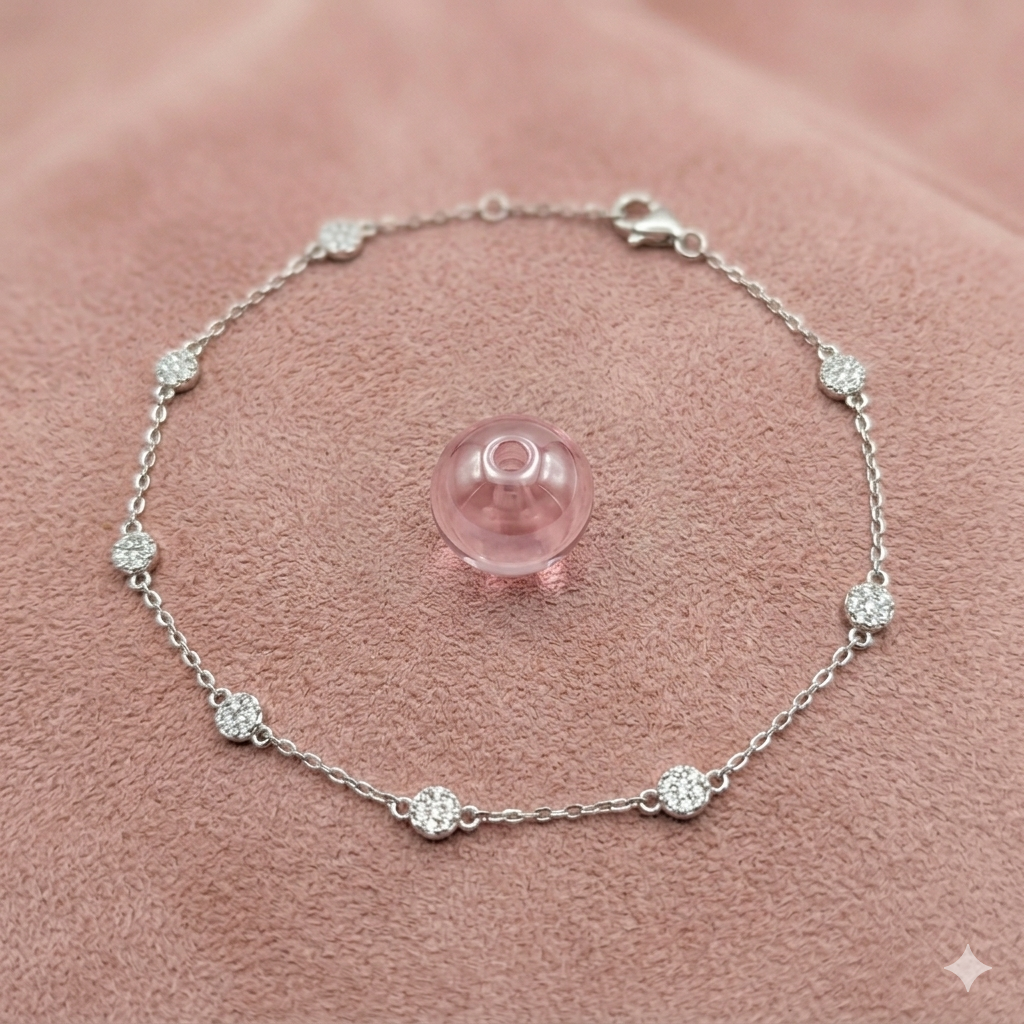 Damen Armband Silber rhodiniert Joanli Nor by DAVUTA