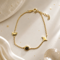 Damen Armband Universo gold liegend by DAVUTA