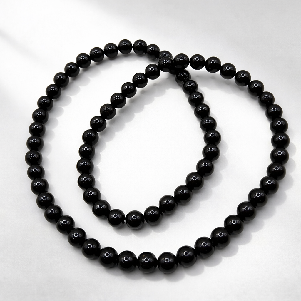 Damen Collier Turmalin Perlen by DAVUTA