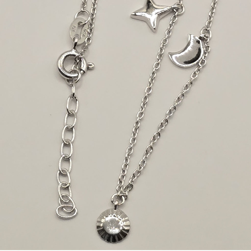 Damen_Collier_Universo_Silber Detail by DAVUTA