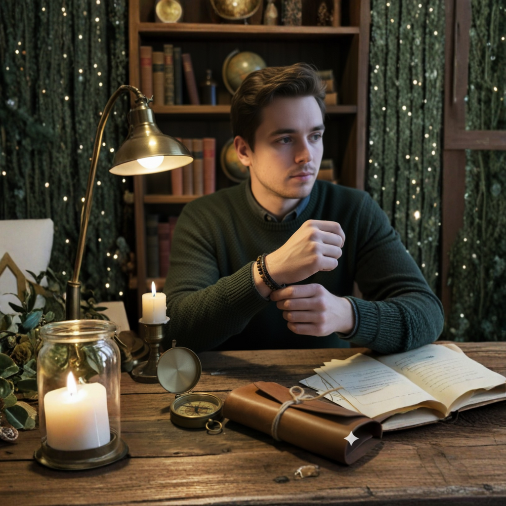 Herren Armband Golden Sun