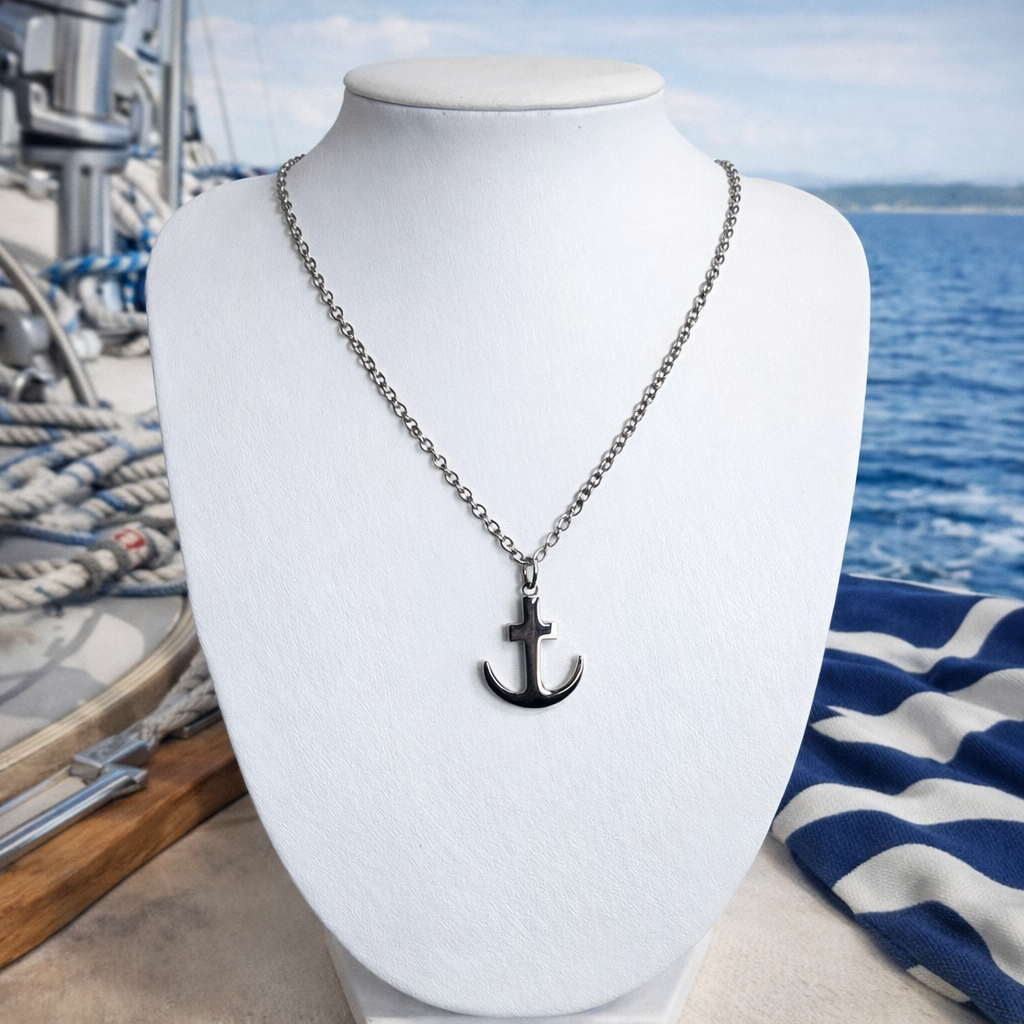 Herren Halskette / Ancora della Forza / Edelstahl / Anker