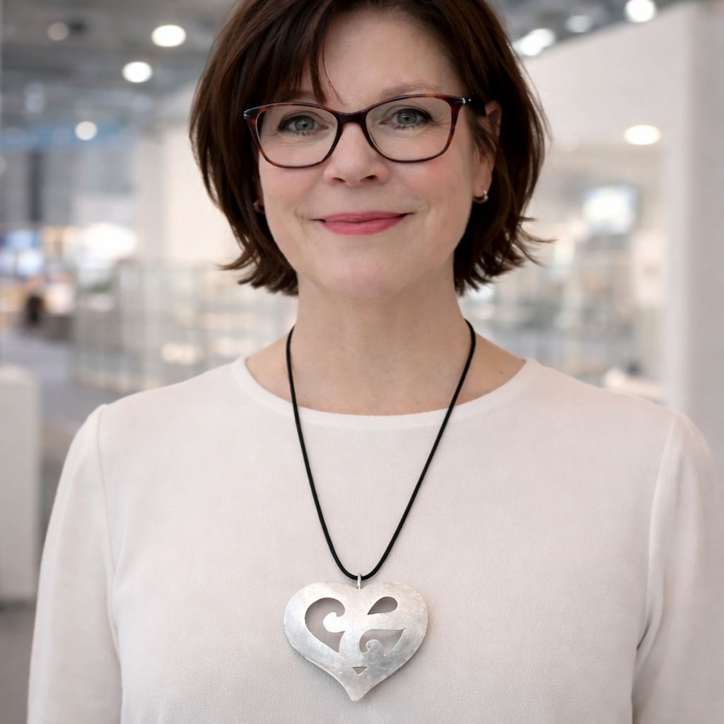 Herzanhänger mit Band von Bastian Inverun by DAVUTA