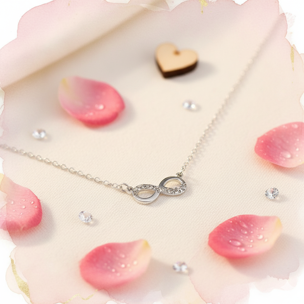 Collier Infinity Silber Damen DAVUTA Spirit Jewellery