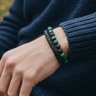 Herren Armband Green Mamba