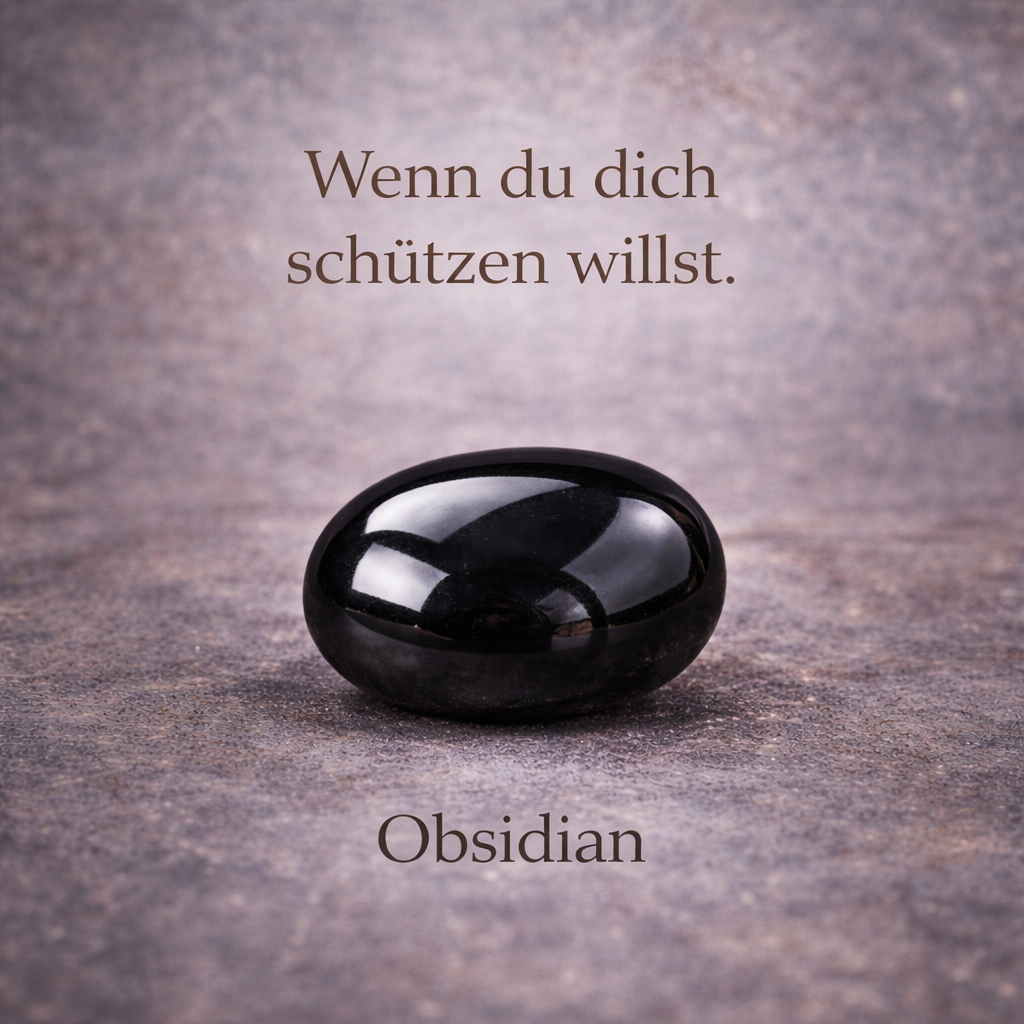 Obisian wenn du dich schützen willst DAVUTA Schmuckjournal