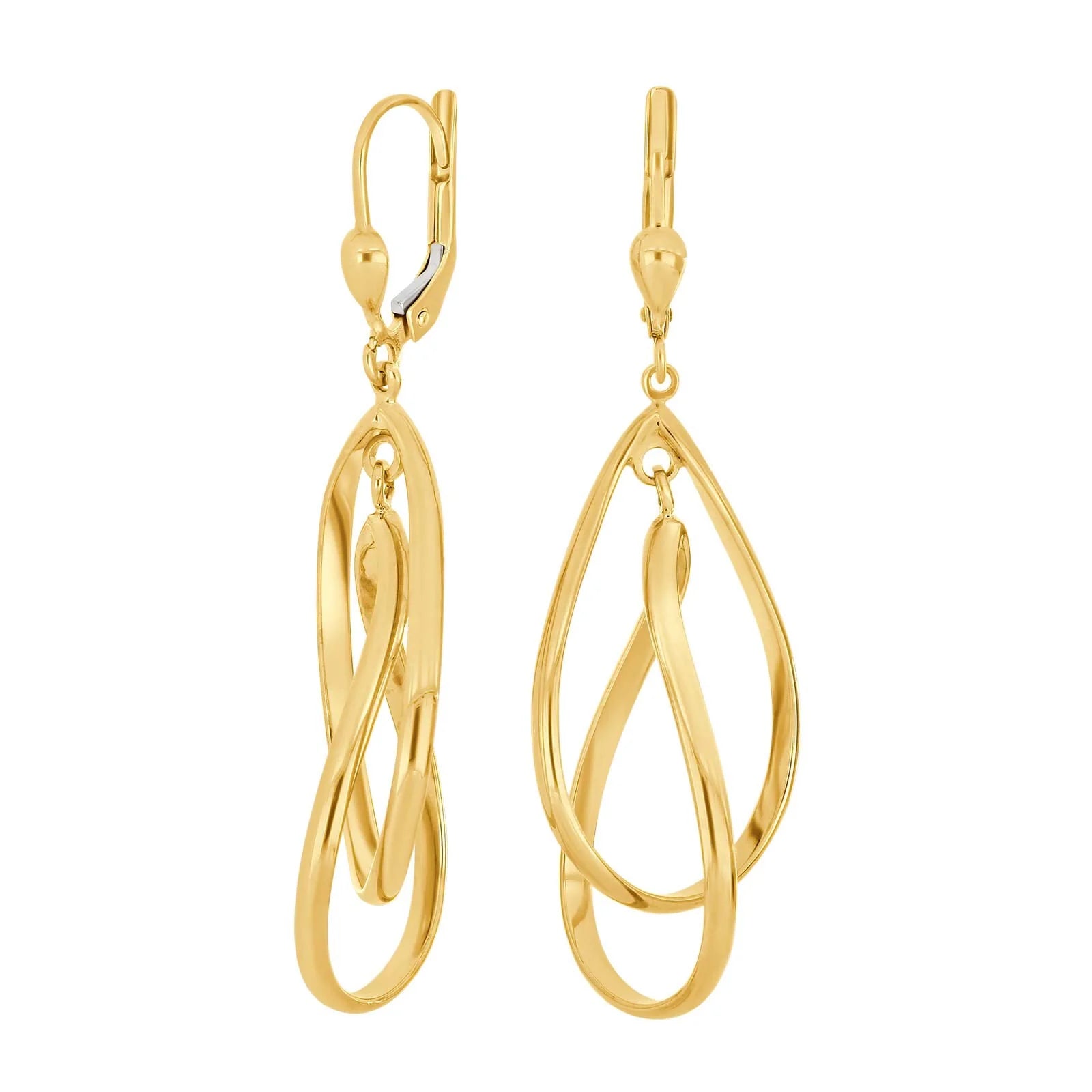 Damen Ohrring / Intreccio d'Oro / 8 K (333) Gold / Feminin + schlicht