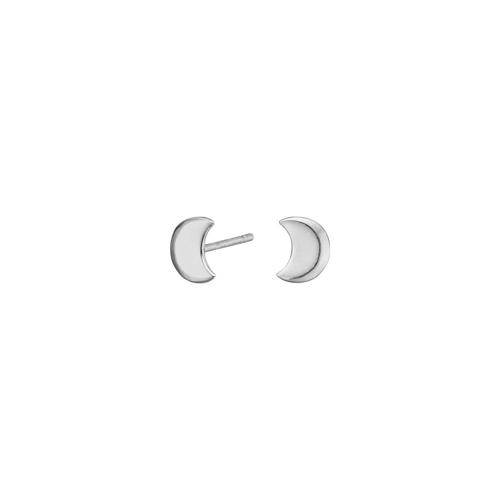 Damen Ohrringe / Universo Luna / 925er Silber / Vergoldet 18 K / Mond