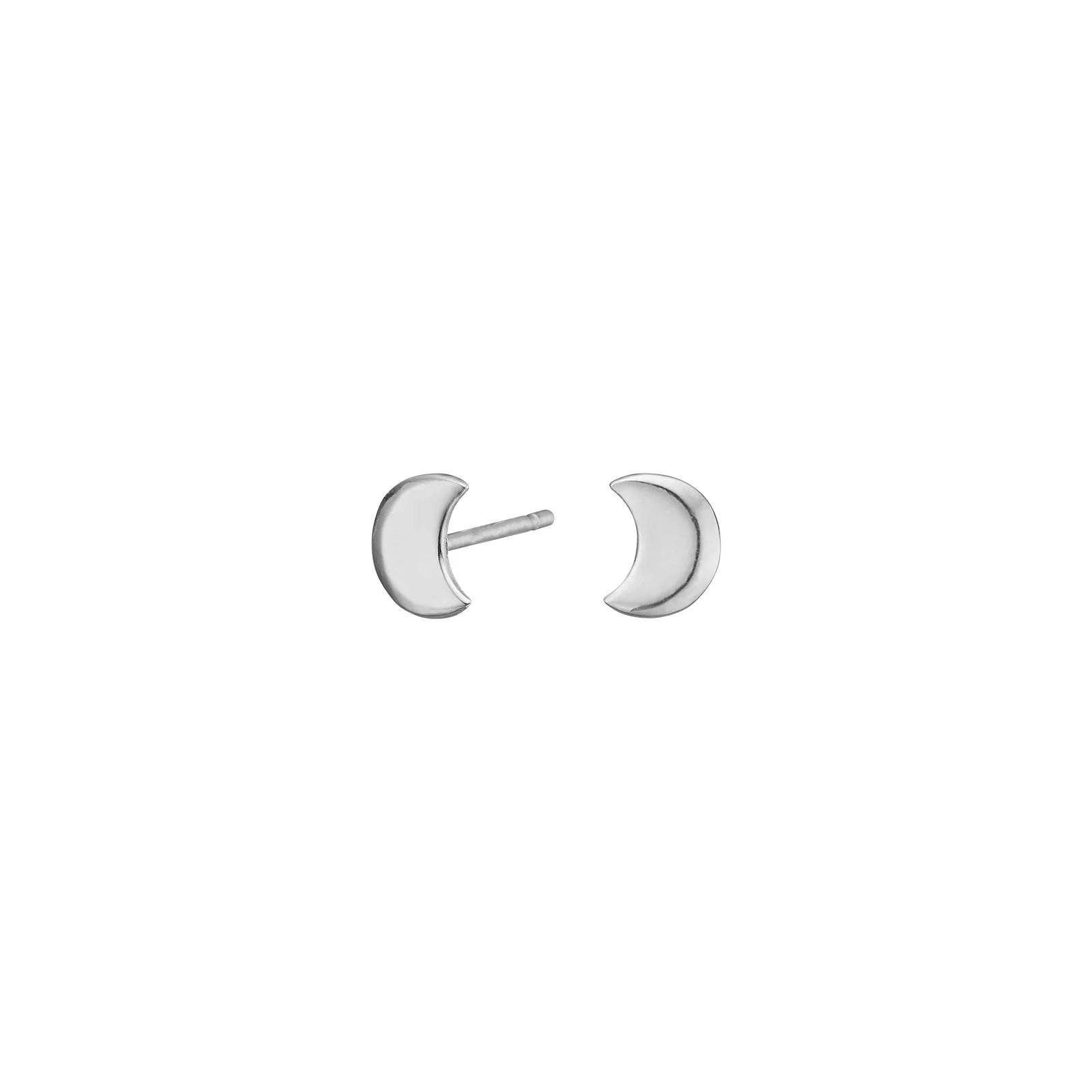 Damen Ohrringe / Universo Luna / 925er Silber / Vergoldet 18 K / Mond