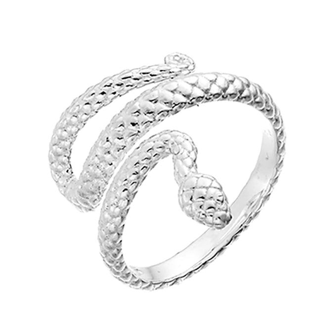 Damen Ring Schlange / Serpente Mistica / 925er Sterlingsilber (verstellbar)
