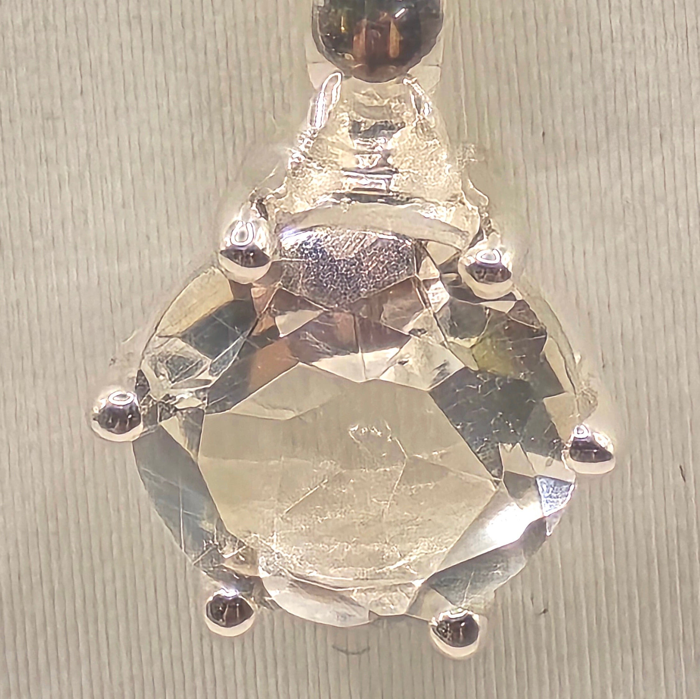 Damen Schmuck-Set mit Bergkristall / Luce Pura / 925er Silber