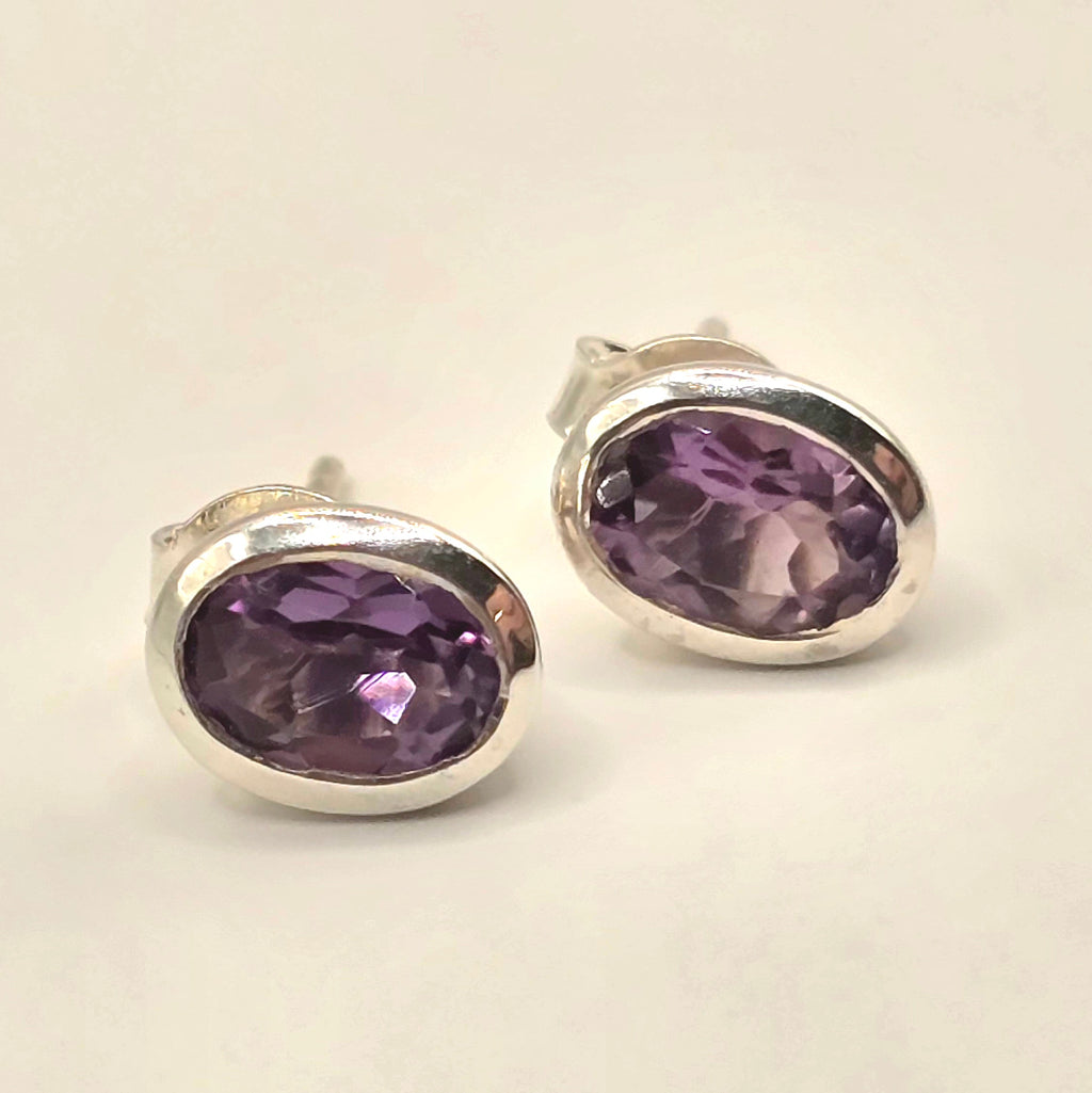 Damen Schmuck-Set mit Amethyst / Violetta Serena /925er Silber / Feminin