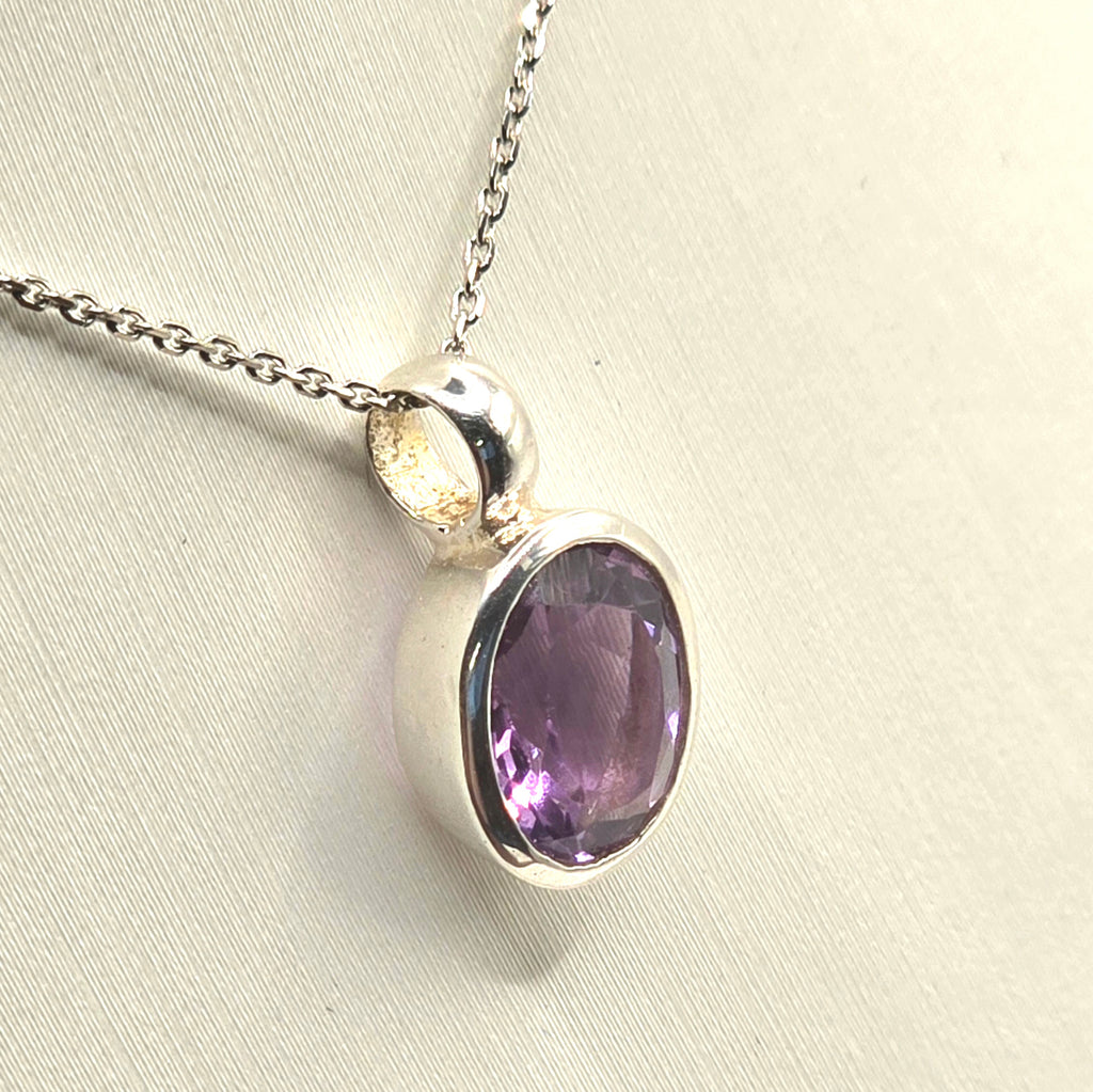 Damen Schmuck-Set mit Amethyst / Violetta Serena /925er Silber / Feminin