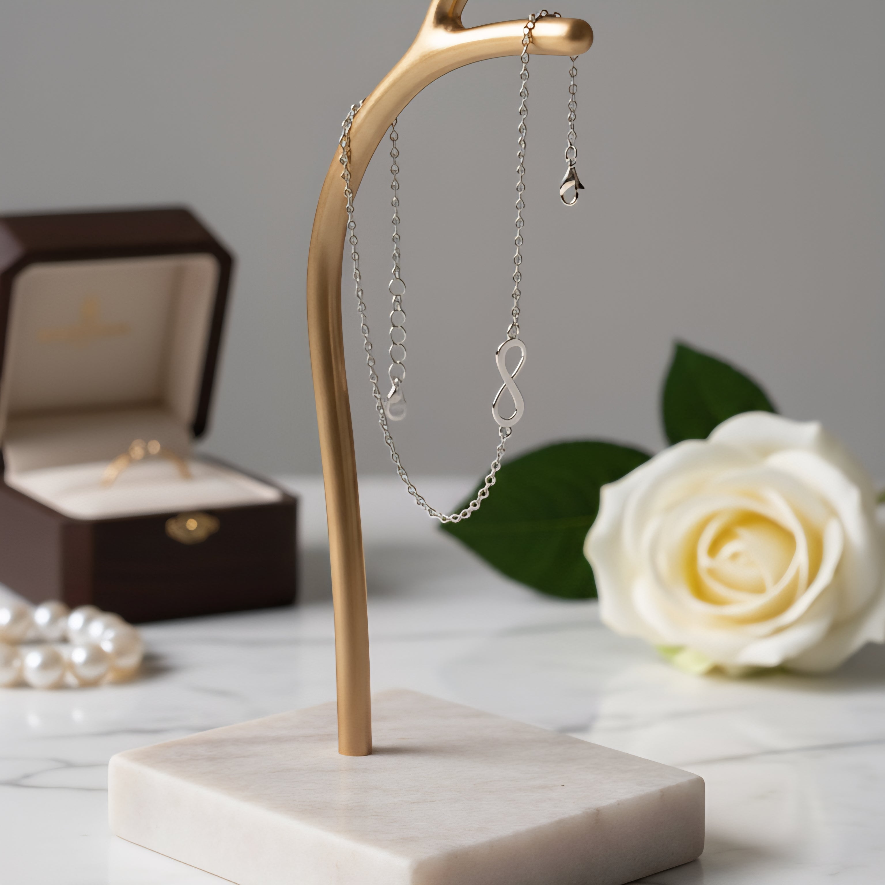 Armband Infinity Silber